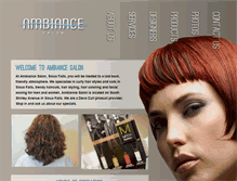 Tablet Screenshot of ambiancesalonsf.com